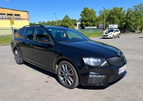 Skoda Octavia cena 49500 przebieg: 181631, rok produkcji 2015 z Wieliczka małe 79